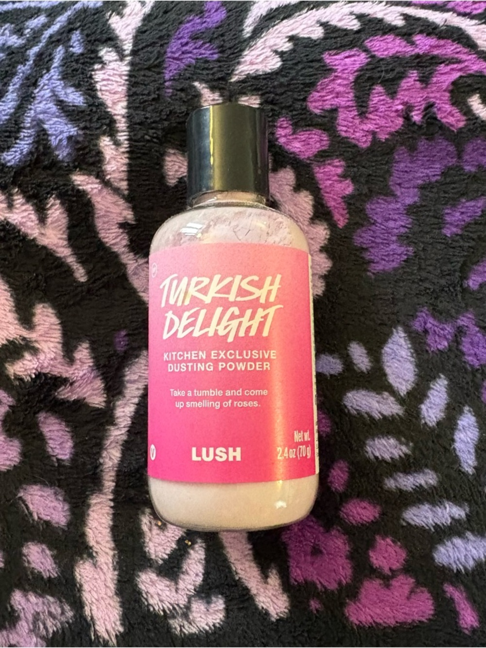 Lush Kitchen Turkish Delight kitchen exclusive dusting powder  May 2026 box